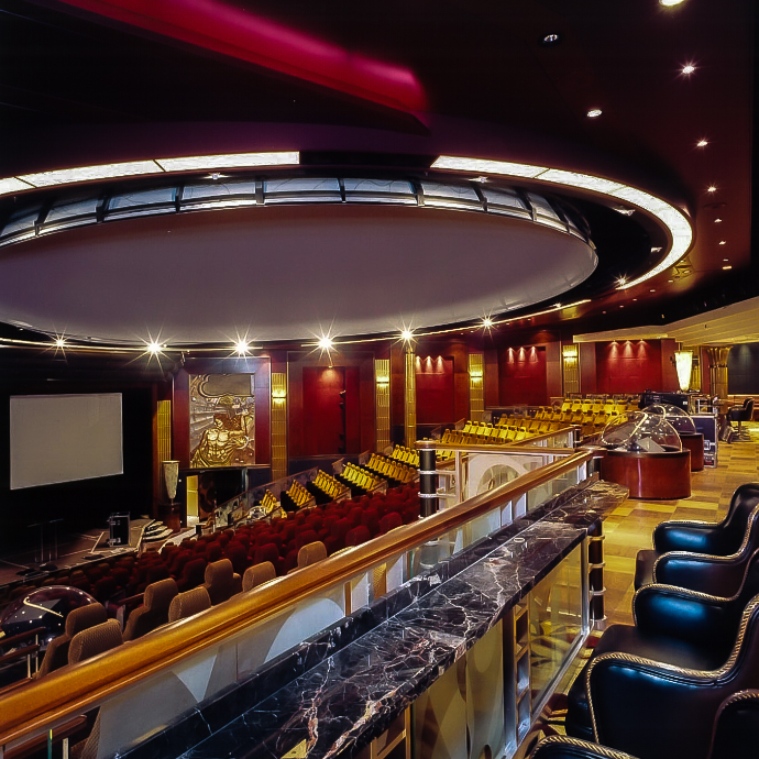 Queen Mary 2 Theatre – Full Fit-Out by Bolici